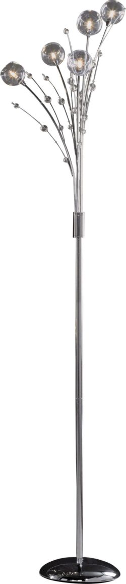 Heart of House - Sophie 5 Light - Floor Lamp - Chrome